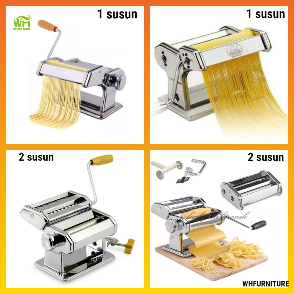 Gilingan Mie Gilingan Molen Penggiling Mie Stainlees steel Gilingan Makanan Serbaguna WHFURNITURE