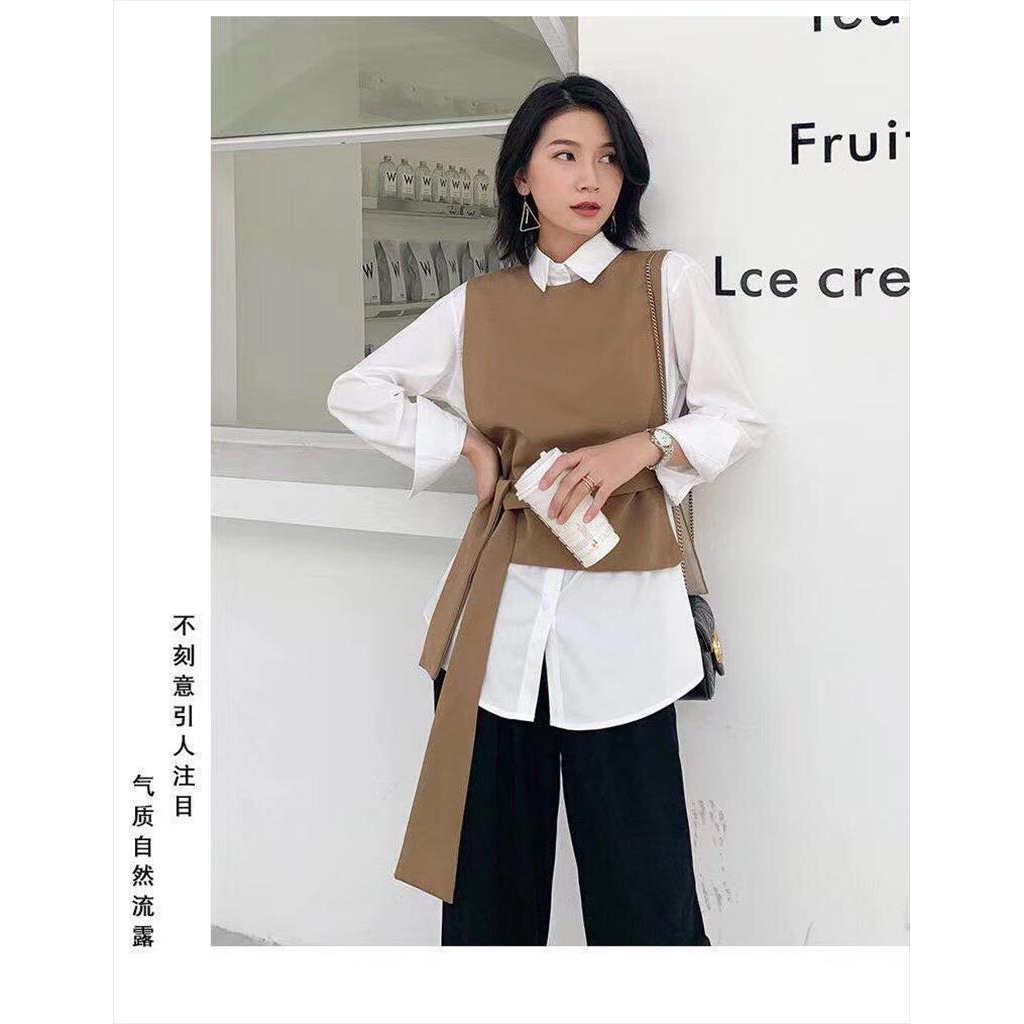 SET 2IN1 KEMEJA PUTIH WANITA ROMPI BELT IKAT FASHION SET 2IN1 KEMEJA PUTIH WANITA ROMPI BELT IKAT FASHION