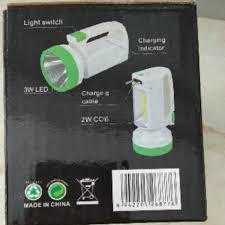 SENTER EVATECH SENTER TANGAN 3W + LED 2W