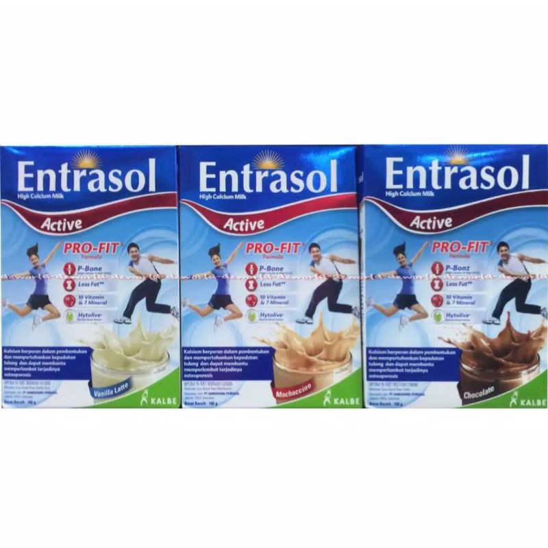 Entrasol Active all varian 160 &amp; 360 gr