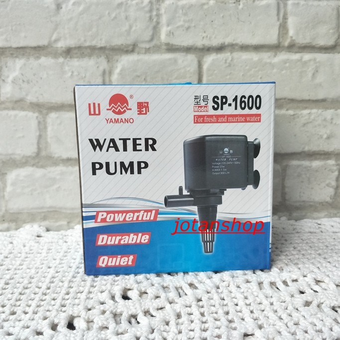 Yamano SP1600 SP-1600 SP 1600 Mesin pompa akuarium aquarium