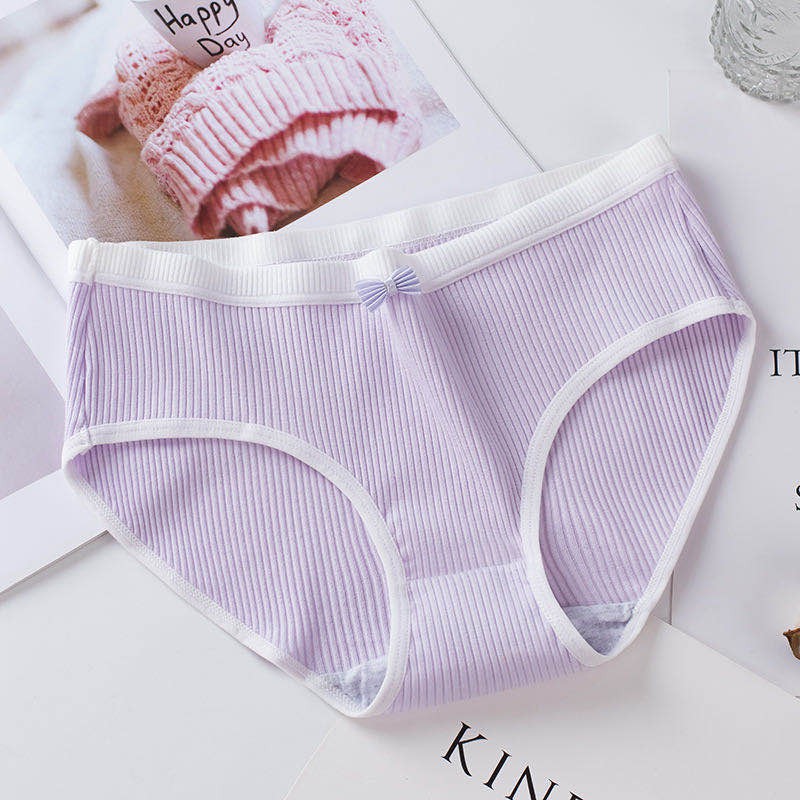 VS - Jepang CD imut fashion Undies Celana Dalam Wanita Polos high quality katunimport CD sexy C3