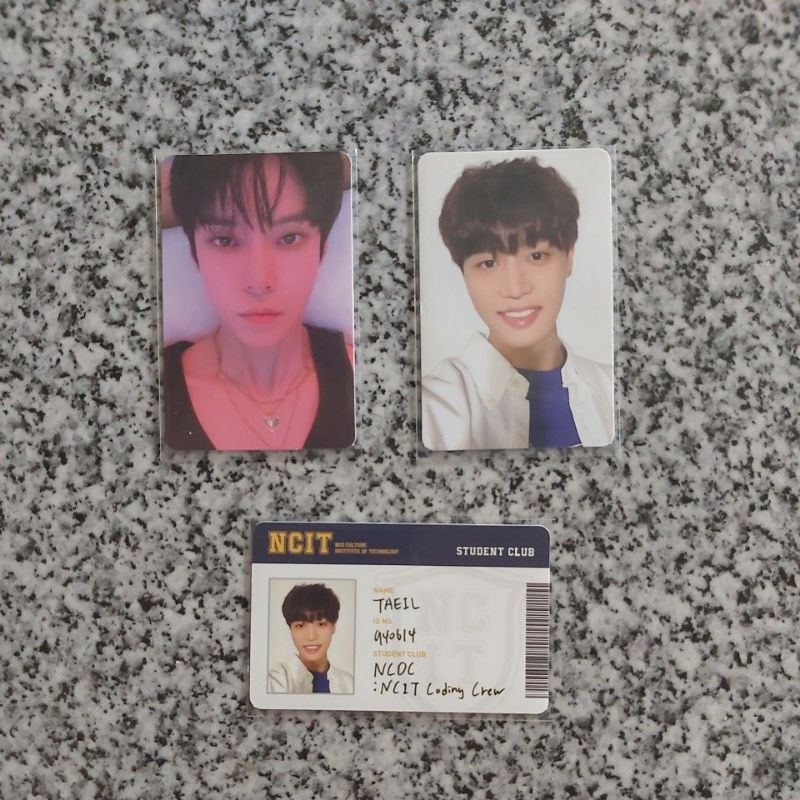 photopack ncit, doyoung night, taeil day, ld taeil