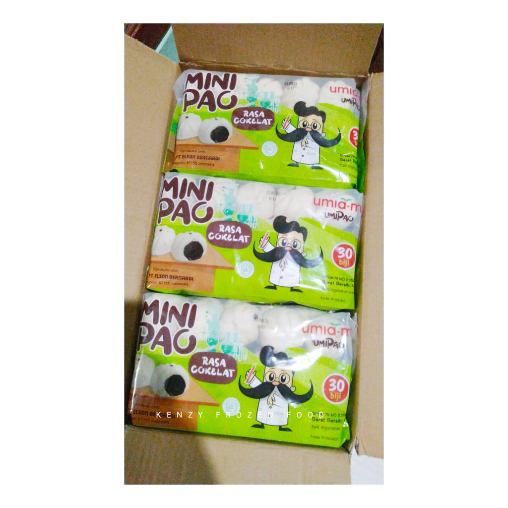 

Minipao Minipau Umiami Coklat isi 30pcs