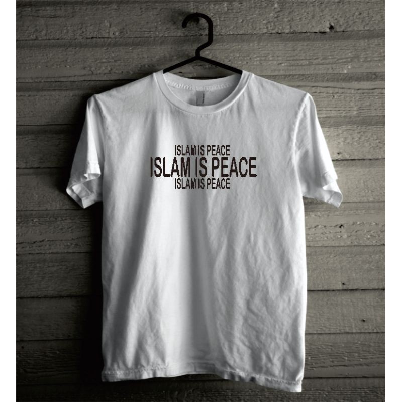 Kaos distro dakwah islami islam is peace