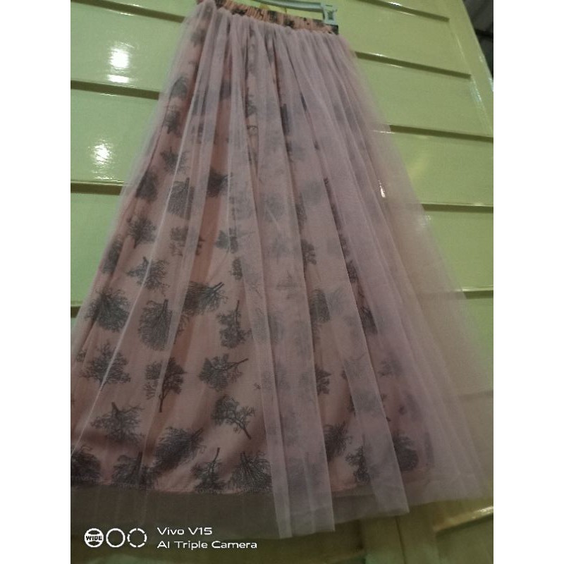 ROK TUTU BUNGA PRINTING PREMIUM ROK TUTU PREMIUM