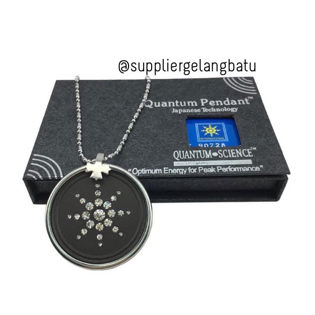 SUPPLIER Kalung quantum Pendant Permata/kalung kesehatan bersertifikat pria wanita aksesoris fashion