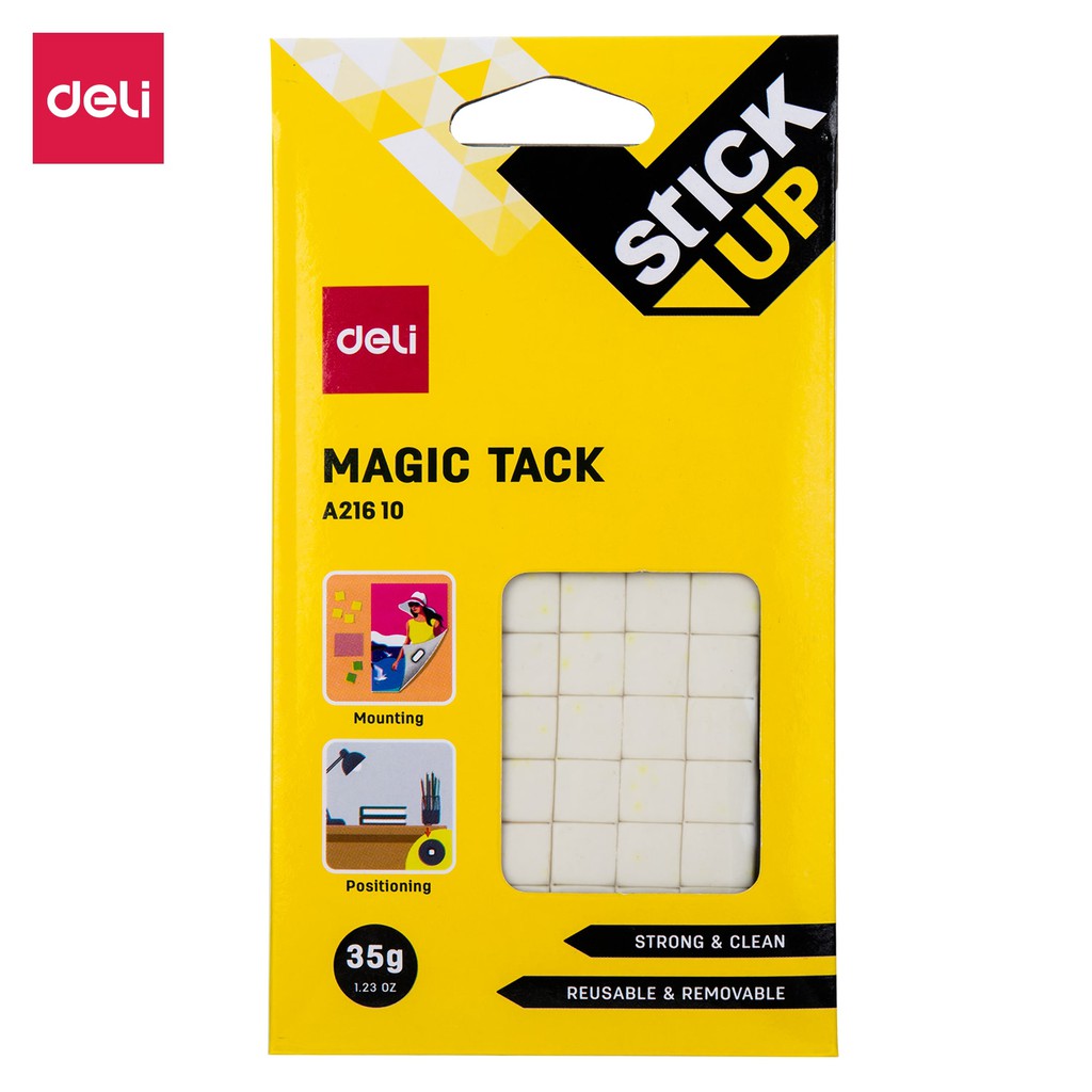

Deli EA21X10 Magic Tack/Magic Tack - Reusable Magic Tack