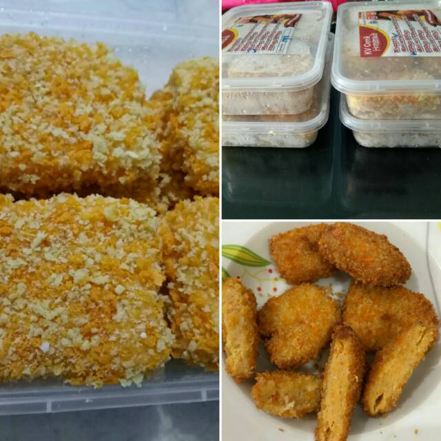 

Nugget Udang Wortel Keju homemade by KV Cemil