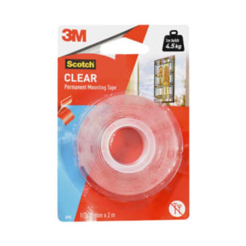 

3m Mounting Tape 2.1cmx2mtr - Transparan