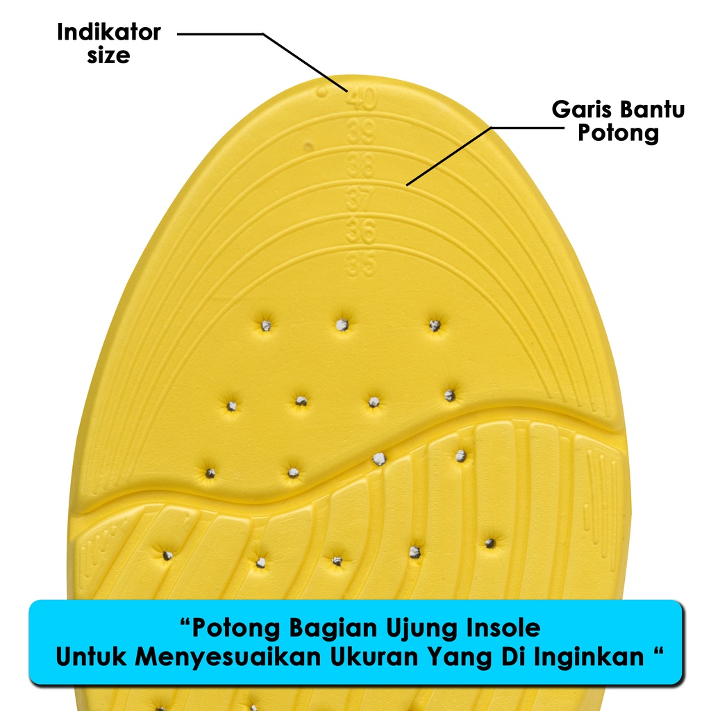 Insole Sepatu Olahraga Sport Running Import Bantalan Sepatu Alas Sepatu Empuk