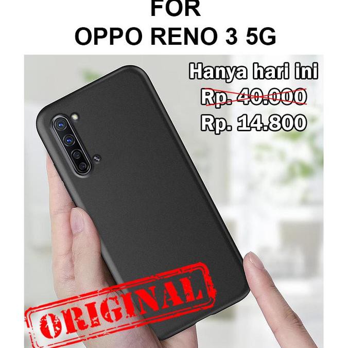 TPU CASE OPPO RENO 3 RENO3 5G SOFTCASE CASING COVER ULTRA THIN MATTE