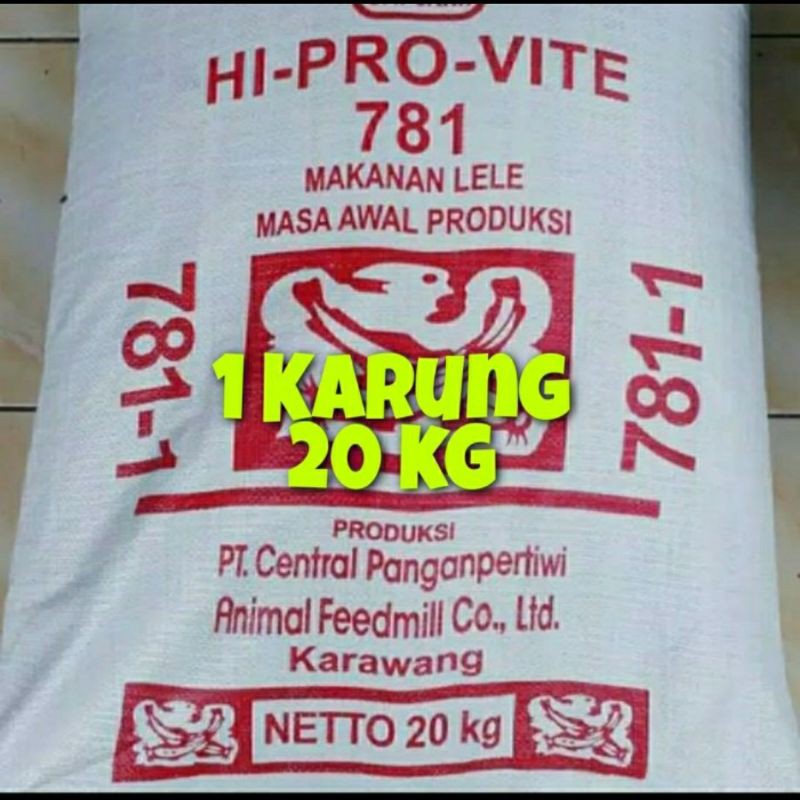 pakan ikan 781-1 1 karung pelet 781-1 1 karung pelet lele pelet nila pelet gurame pelet patin