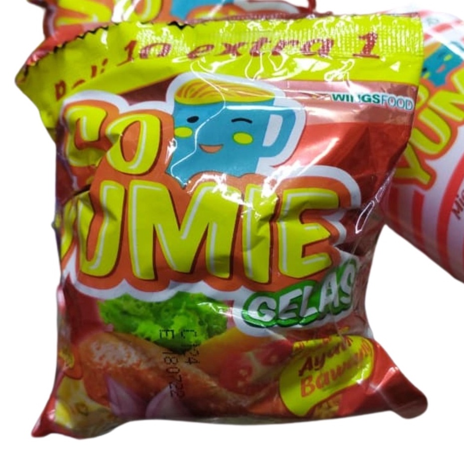 

10X mie gelas SO YUMIE gelas renceng isi 10 rasa ayam bawang