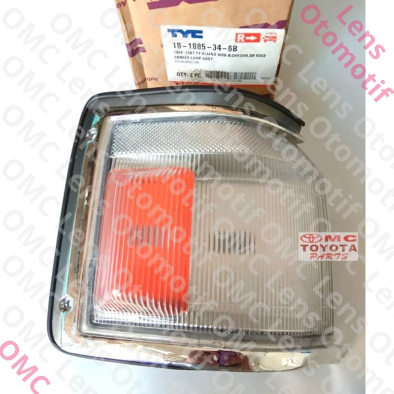 (100% ORIGINAL EM ) Lampu Sen Sein Samping Fender Depan Kanan Toyota Kijang Grand Keren Gan