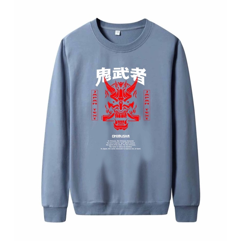 Sweater Pria Onimusha Crewneck Pria M - XXL