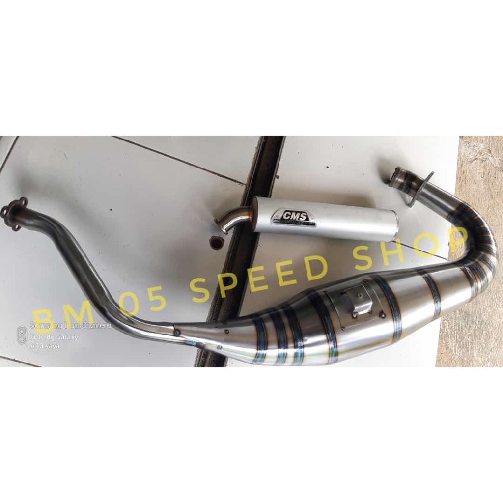 knalpot CMS ninja r rr ss GALVANIS ARGON type cobra