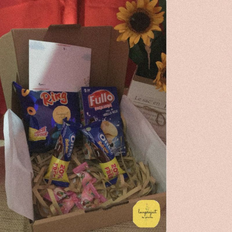 

Hampers Snack/Kado Sempro,Ulang Tahun Snack/Hampers Snack Custome