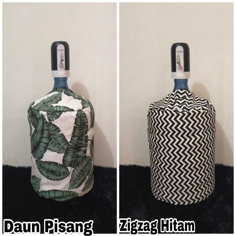 Sarung PENUTUP galon air DUDUK - Cover motif import