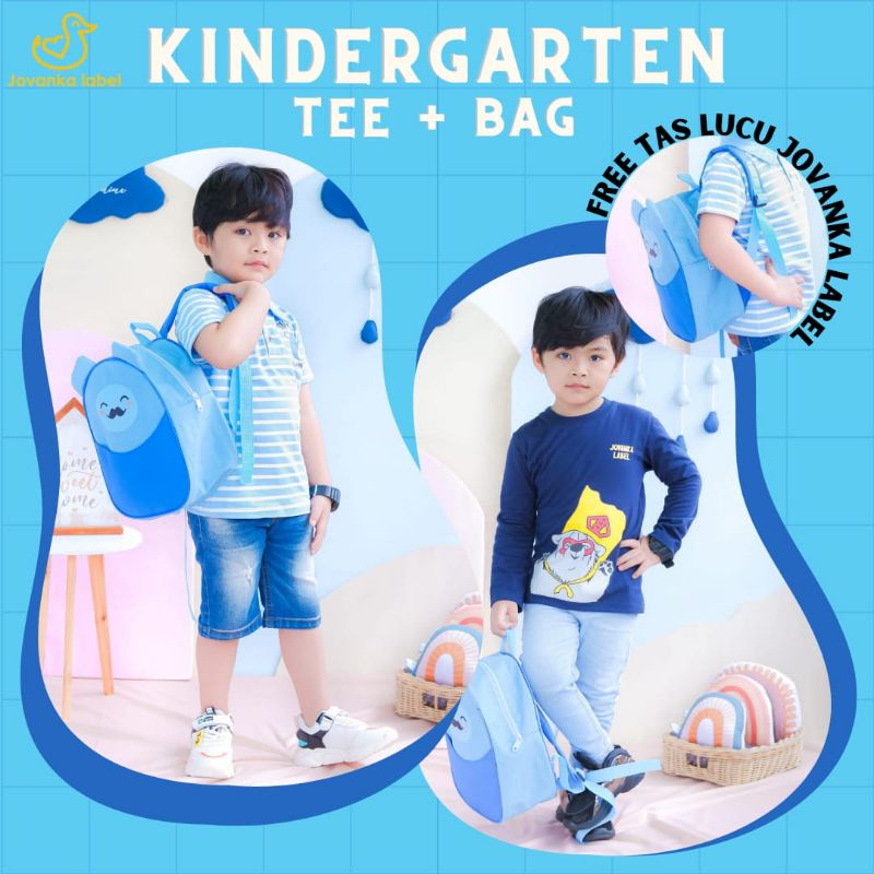 JOVANKA KINDERGARTEN TEE + BAG  JOVANKA