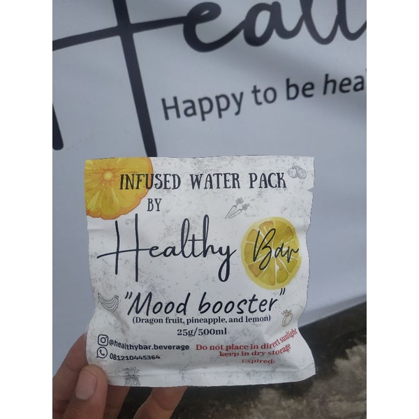 

infused water pack mood booster by healthy bar