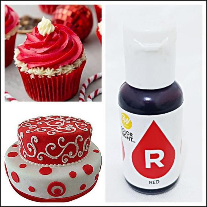 

19 ML PEWARNA WILTON RED PEWARNA MAKANAN MERAH WILTON BRIGHT COLOR