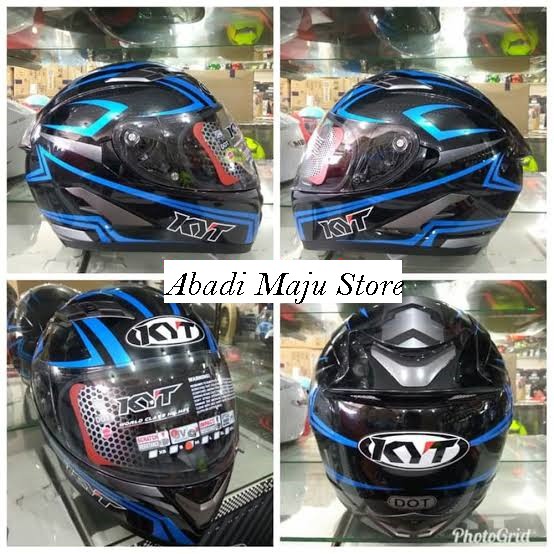 KYT Falcon Carbon Blue Original