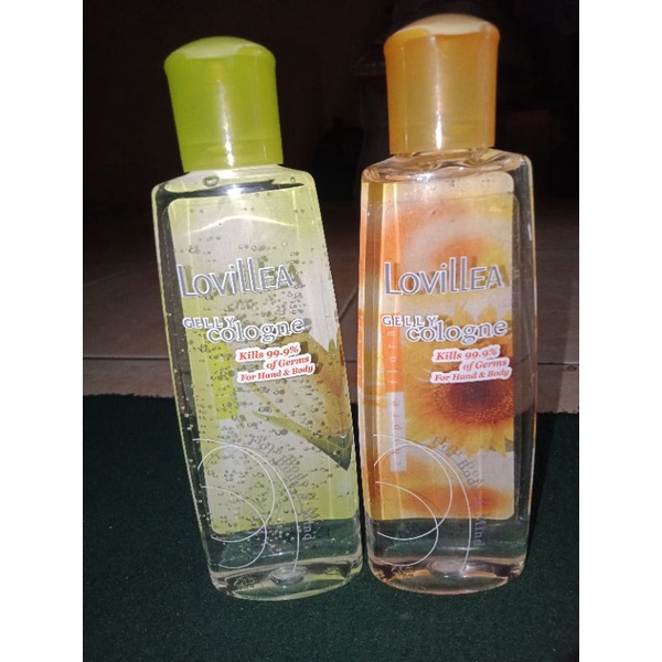 LOVILLEA GELLY COLOGNE 100 ML dan 200ML MURAH FREE BUBBLE WRAP