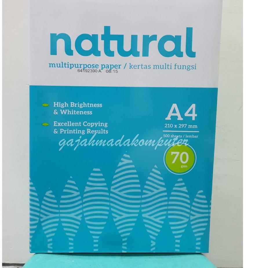 

os✦Harga Termurah✢➘ Kertas HVS A4 70 gr 70 gsm 70gram NATURAL Y69 ✦