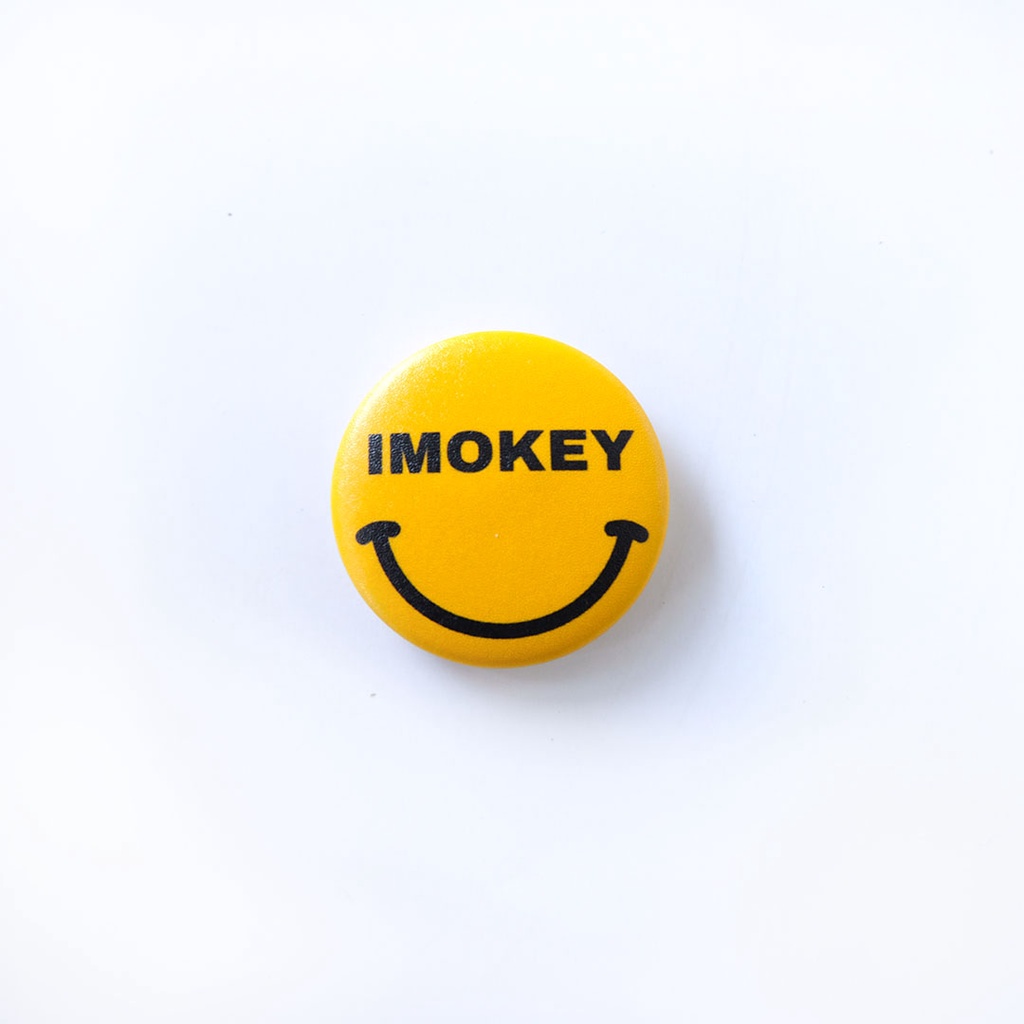 Imokey Smile Badges - Pin Badges