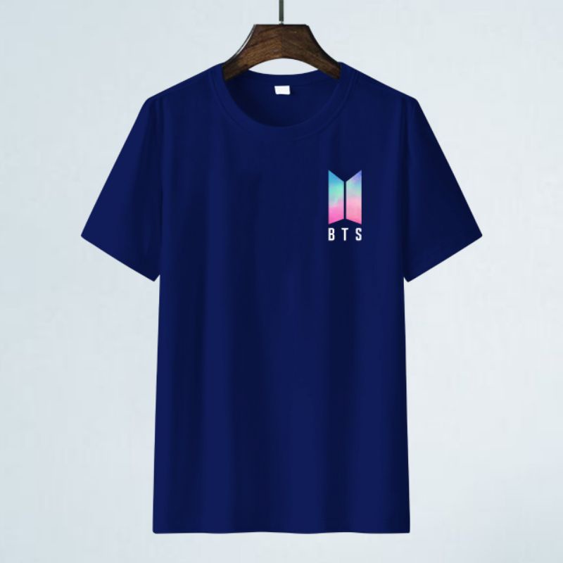 kaos BTS oblong M L XL XXL