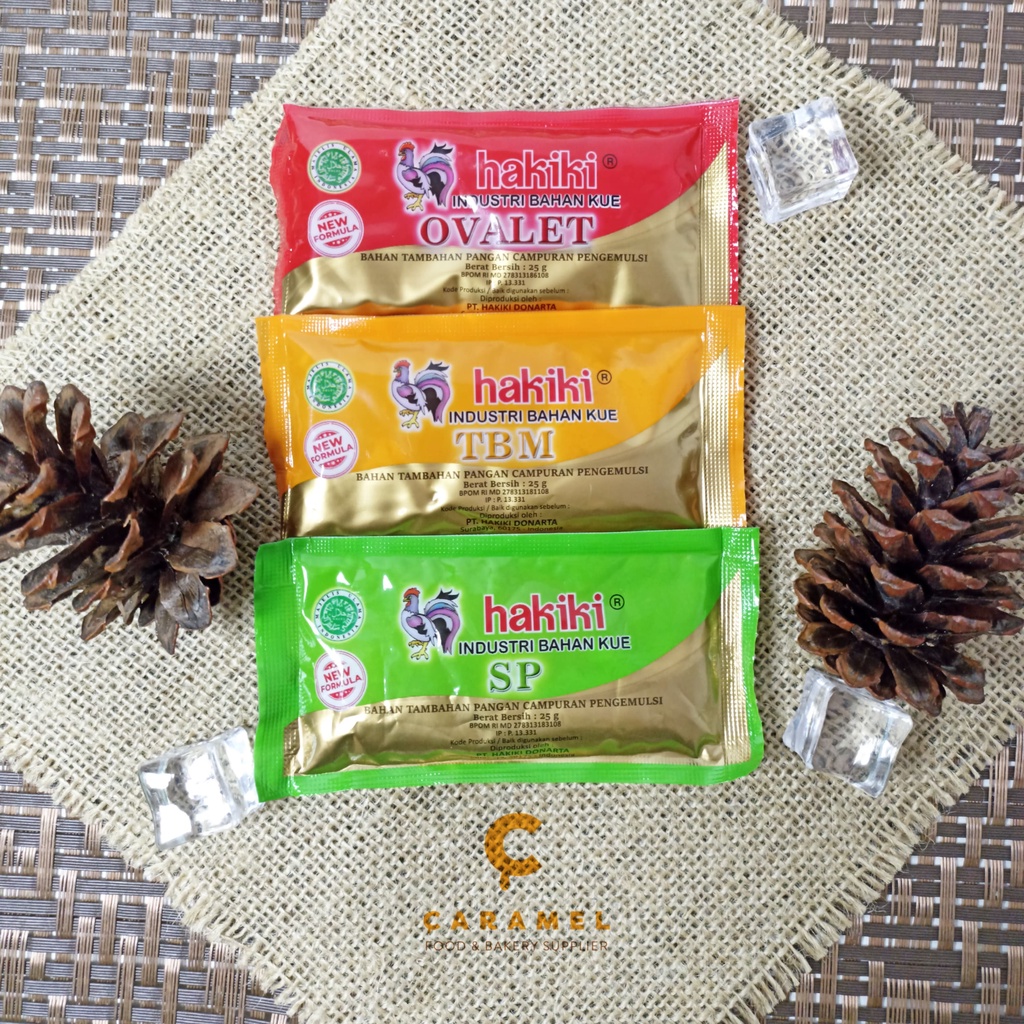 bahan kue - Hakiki pengembang kue 25gr - hakiki SP - hakiki OVALET - hakiki TBM - pengembang kue