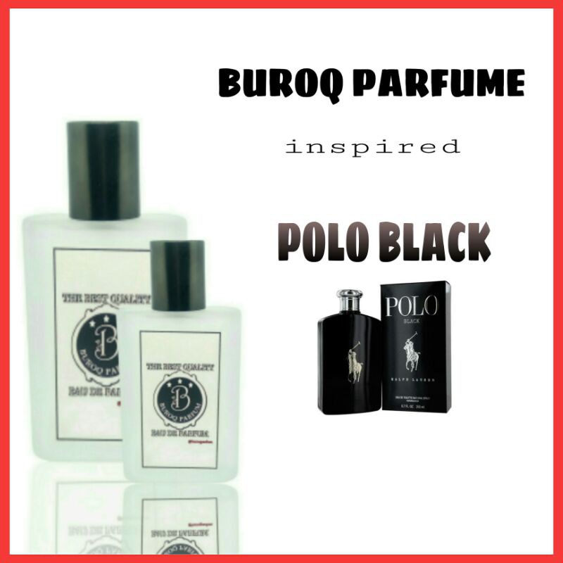 PARFUM POLO BLACK PARFUME PRIA TAHAN LAMA WANGI KALEM WOODY INDOOR _inspired