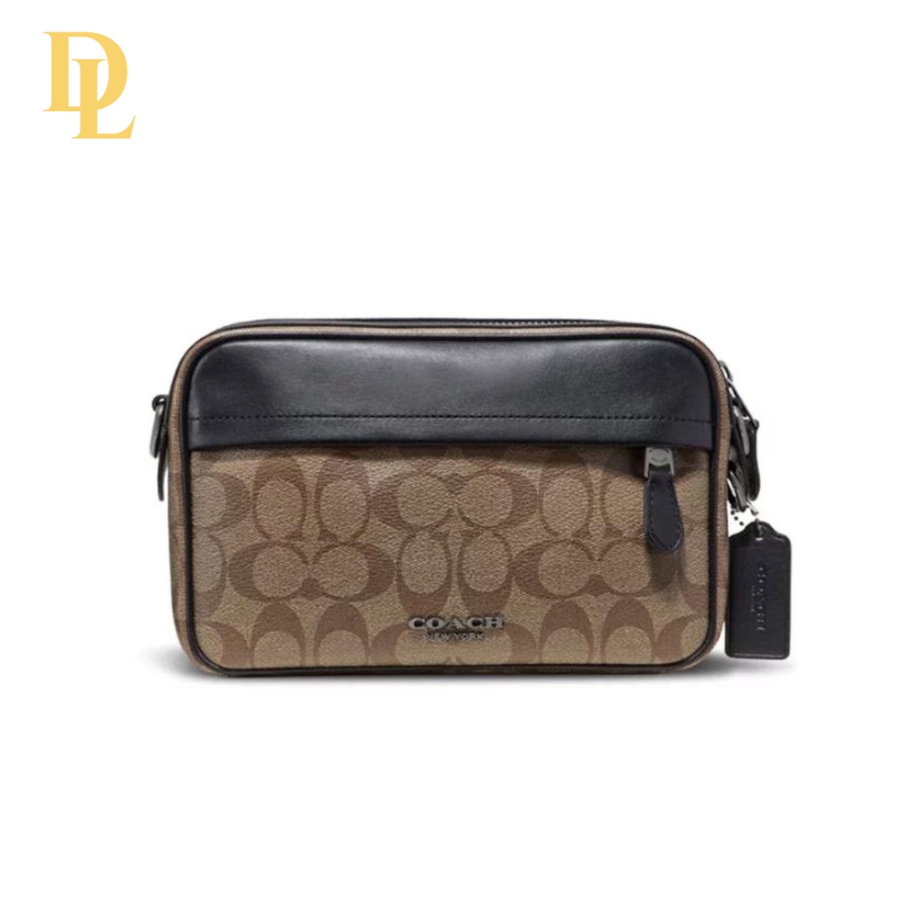 GRAHAM CROSSBODY IN SIGNATURE CANVAS (COACH F50715)