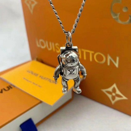 astronaut necklace louis vuitton