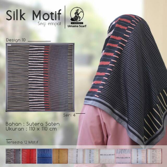 Jilbab segi empat satin motif - hijab segiempat terbaru satin velvet lamiz kerudung motif bunga