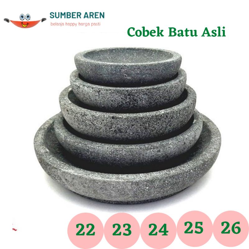 Cobek Batu Cobek Batu Asli Coet Gunung Batu Asli
