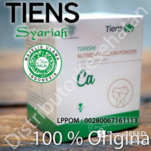 NHCP Kalsium TIENS Peninggi Badan