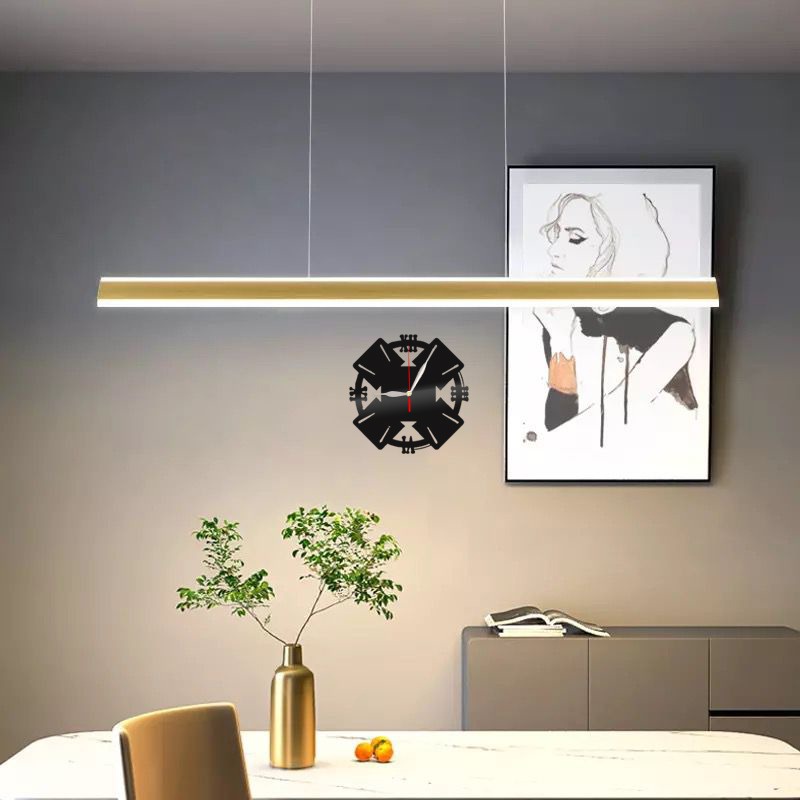 Jam DINDING ACRYLIC DIY 3D Akrilik Wall Clock Modern Hiasan dekorasi rumah kantor