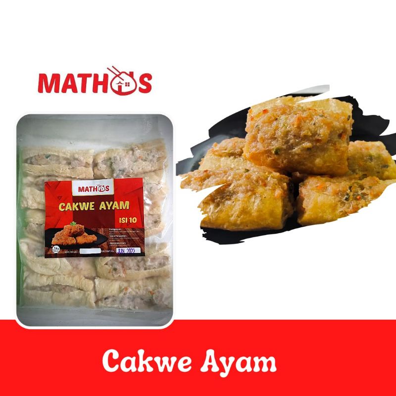 

Mathos - Cakwe Ayam isi 10 frozen