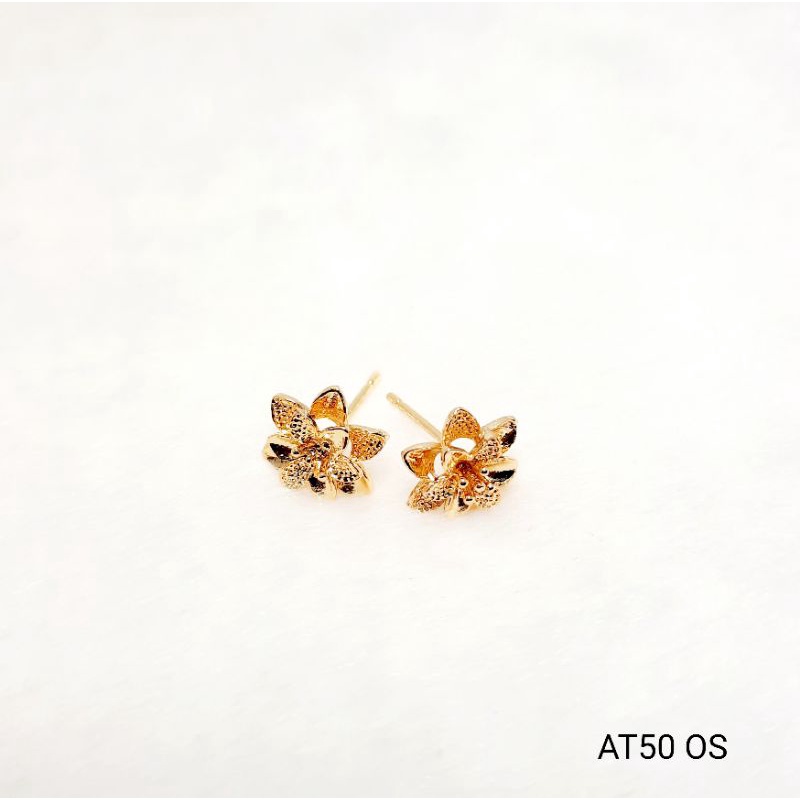 Anting tusuk wanita kendari gold lapis emas AT50 OS