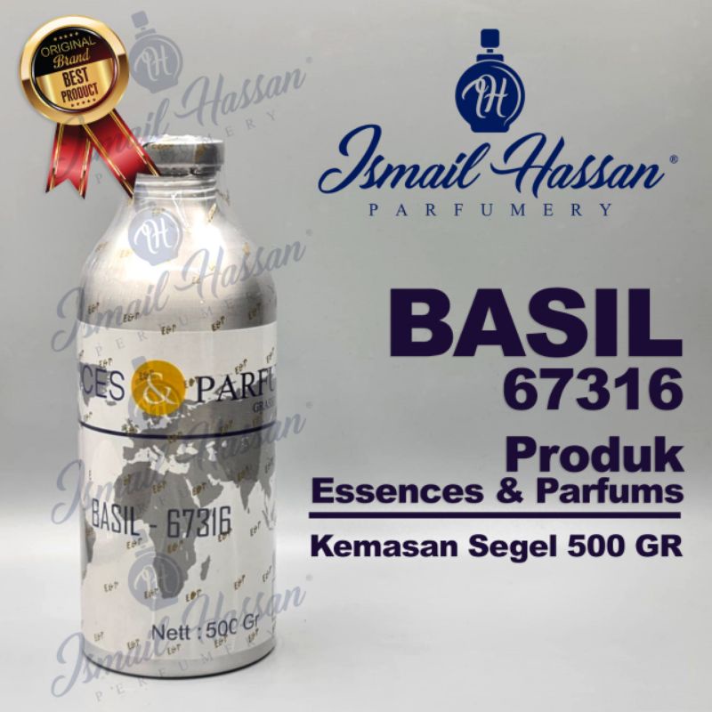 Bibit/Biang Parfum Basil 67316 Produk ESSENCES & PARFUMS Packing Segel 500Gr