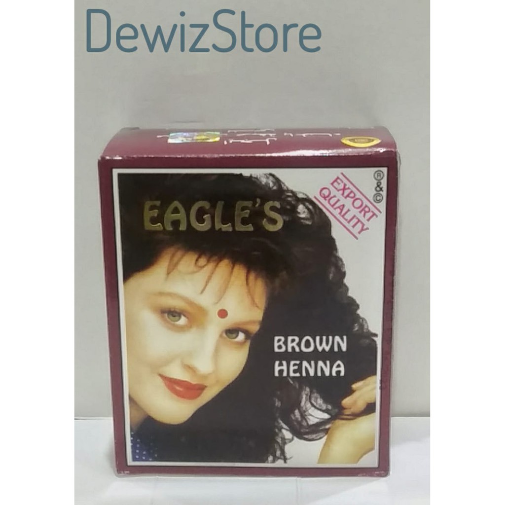 EAGLE'S BROWN HENNA HAIR DYES/ PEWARNA RAMBUT EAGLE'S HENNA (BROWN)