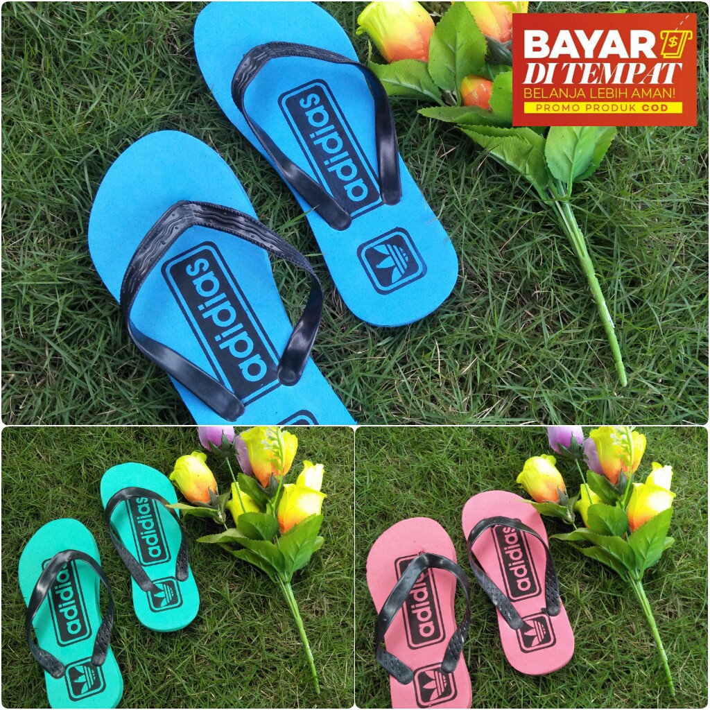 SANDAL PRIA WANITA, SANDAL JEPIT SPON, Harga Grosir 10 - 20 Pasang