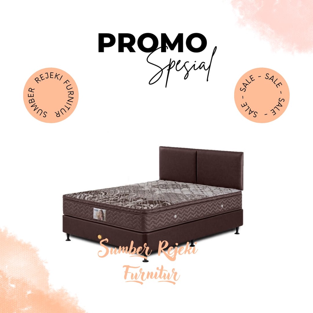 BEDSET PILOWTOP / KASUR / DIVAN KASUR / SATU SET KASUR