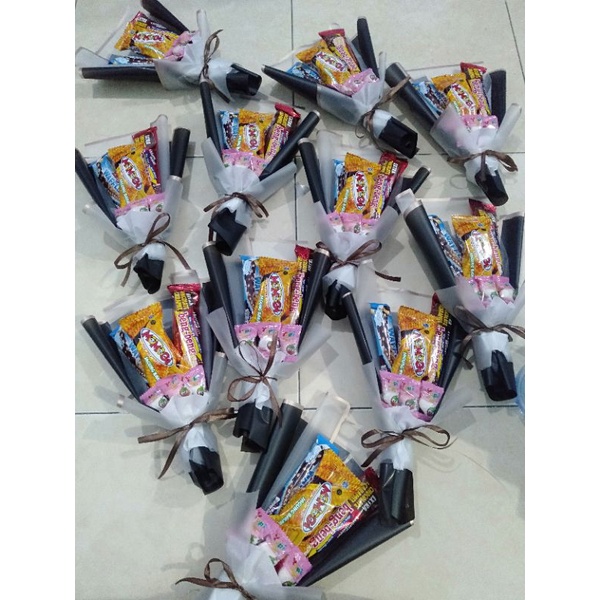 buket jajan - buket snack - buket coklat- buket jajan murah