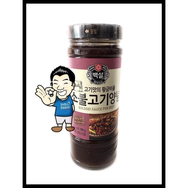 

TERBARUU!! Beksul Korean BBQ Bulgogi Sauce Marinade- Saus bumbu BBQ- 500g TERBARU
