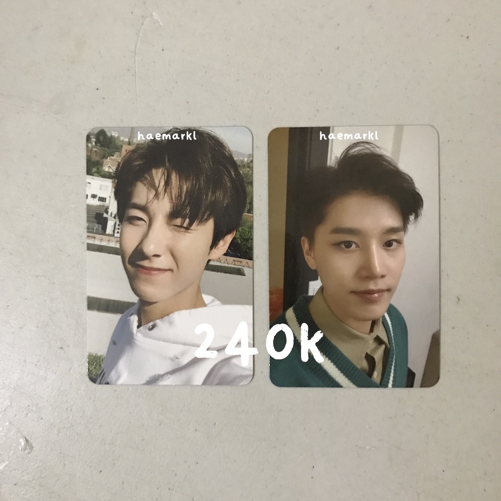 (booked) pc renjun empathy reality (slight damage) & pc taeil empathy reality