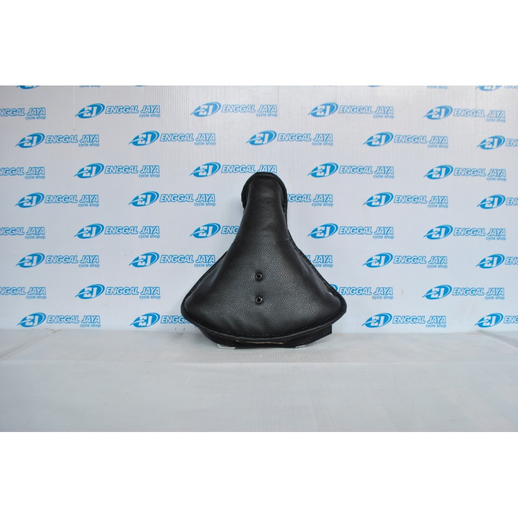 Sadel Saddle Sepeda Jengki Chrome Super Tebal Super Empuk - Sadel Sepeda Per Ontel Jengki Kebo Unta
