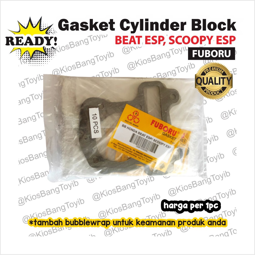 Packing Gasket Cylinder Block (BB) Honda Beat ESP Scoopy ESP (FUBORU)